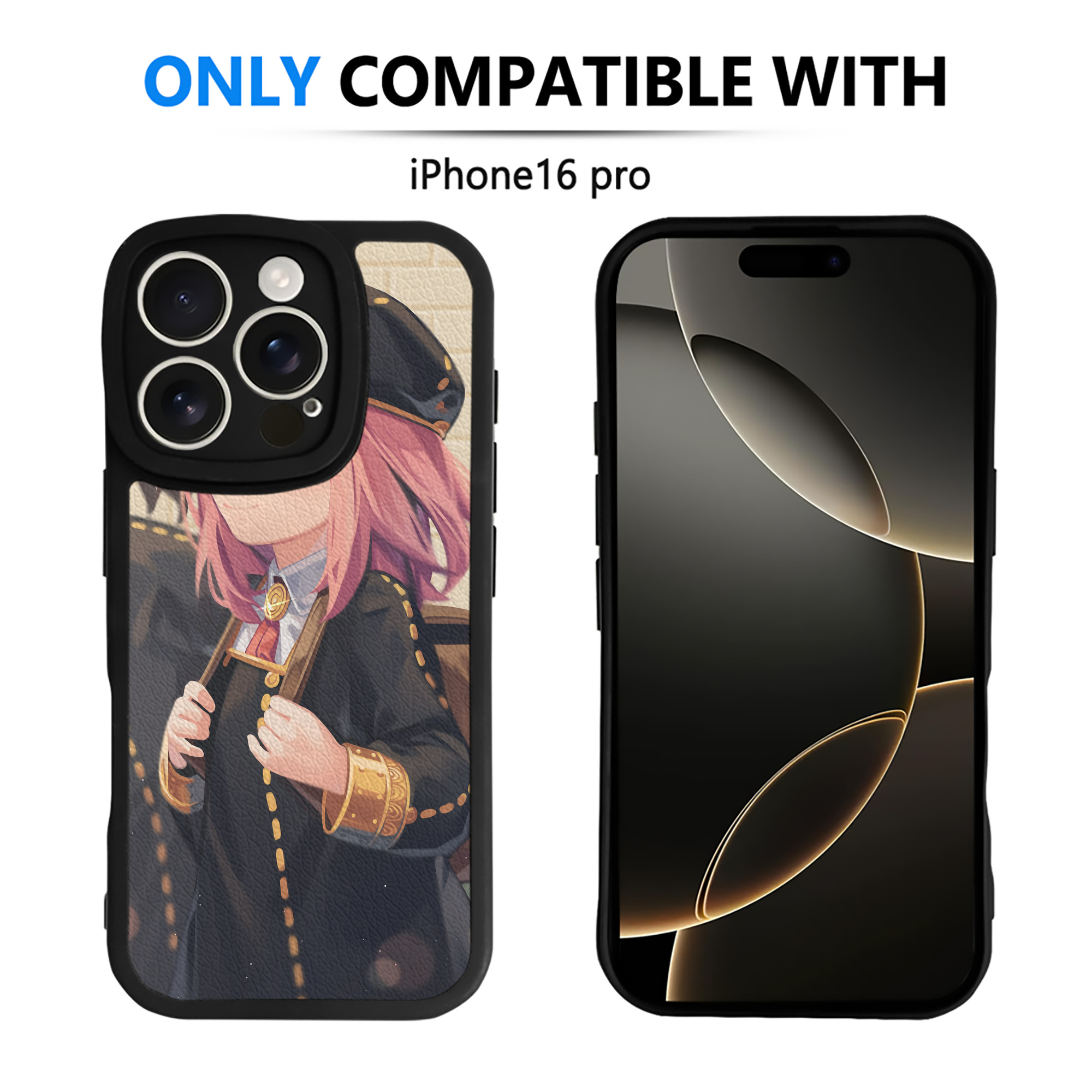 （画像用） SPY×FAMILY间谍家家酒 【iPhone 16シリーズ対応】シリコンスマホケース（レザー調） 材質：シリコン